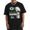 T Shirt Men DSSB12 Green Bay Packers Super Bowl LVII 2023 Champions T Shirt