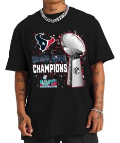 T Shirt Men DSSB13 Houston Texans Super Bowl LVII 2023 Champions T Shirt