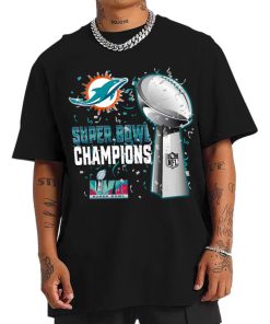 T Shirt Men DSSB20 Miami Dolphins Super Bowl LVII 2023 Champions T Shirt