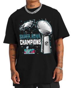 T Shirt Men DSSB26 Philadelphia Eagles Super Bowl LVII 2023 Champions T Shirt