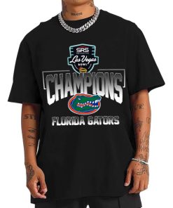 T Shirt Men Florida Gators Las Vegas Bowl Champions T Shirt