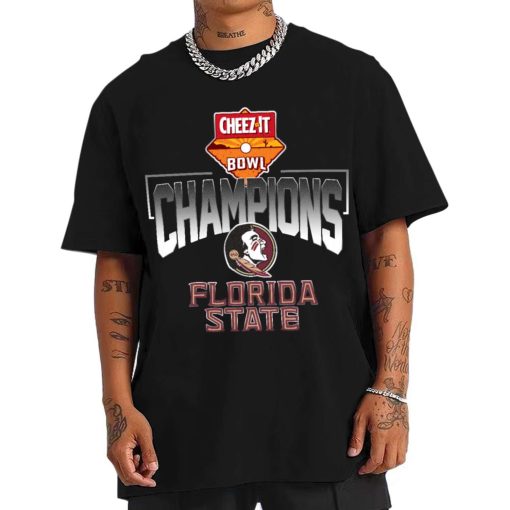 T Shirt Men Florida State Seminoles Cheez It Bowl Champions T Shirt