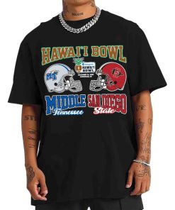 T Shirt Men Hawai i Bowl Champions Middle Tennessee San Diego State 2022 T Shirt