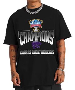 T Shirt Men Kansas State Wildcats Sugar Bowl Champions T Shirt