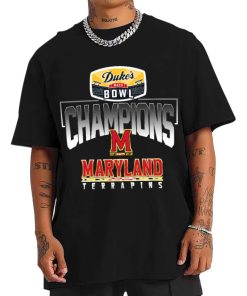 T Shirt Men Maryland Terrapins Duke s Mayo Bowl Champions T Shirt