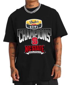 T Shirt Men NC State Wolfpack Duke s Mayo Bowl Champions T Shirt