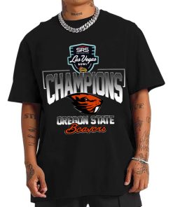 T Shirt Men Oregon State Beavers Las Vegas Bowl Champions T Shirt