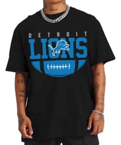 T Shirt Men TSBN131 Sketch The Duke Draw Detroit Lions T Shirt