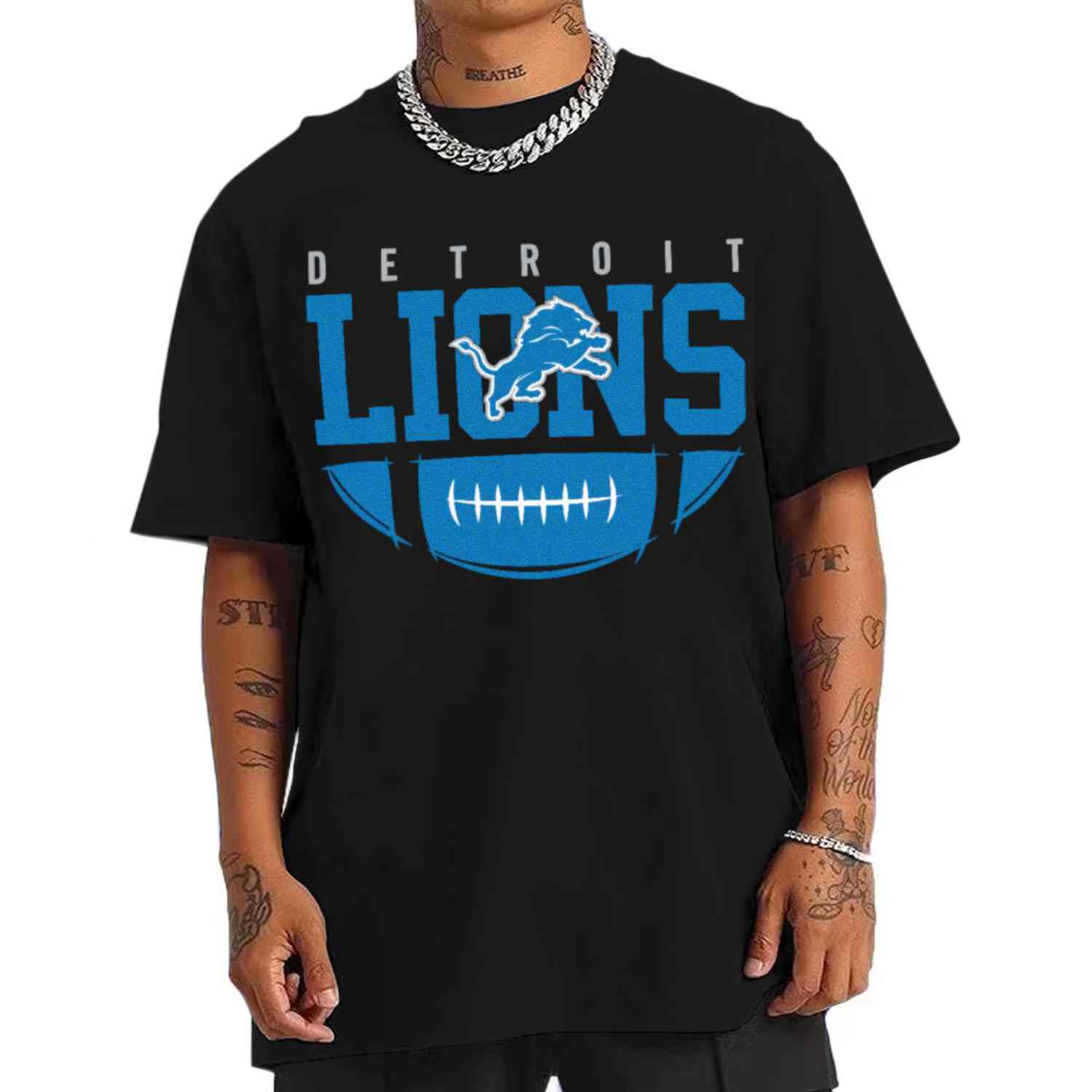 Sketch The Duke Draw Detroit Lions T-Shirt