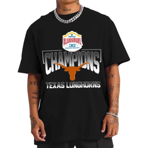 T Shirt Men Texas Longhorns Valero Alamo Bowl Champions T Shirt