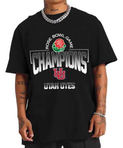 T Shirt Men Utah Utes Rose Bowl Game Champions T Shirt