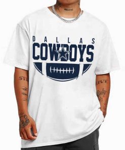 T Shirt Men White TSBN129 Sketch The Duke Draw Dallas Cowboys T Shirt