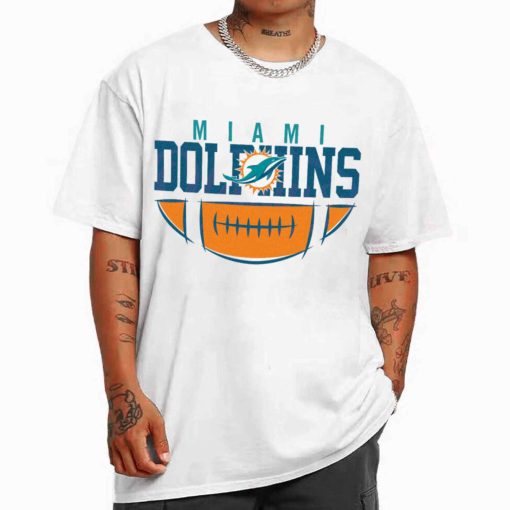 T Shirt Men White TSBN145 Sketch The Duke Draw Miami Dolphins T Shirt
