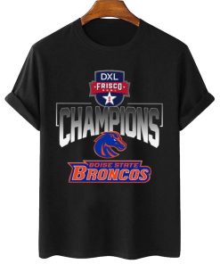 T Shirt Women 2 Boise State Broncos Frisco Bowl Champions T Shirt