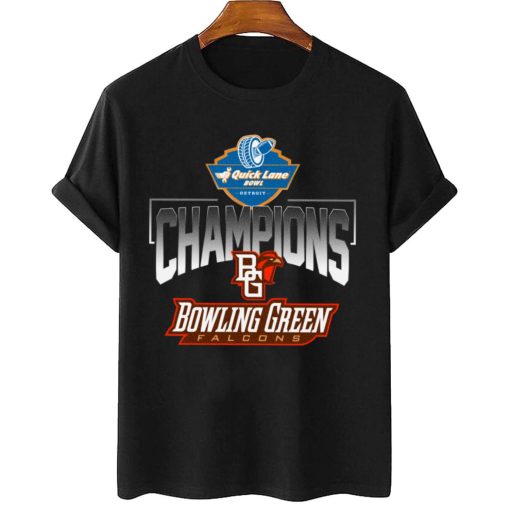 T Shirt Women 2 Bowling Green Falcons Quick Lane Bowl Champions T Shirt