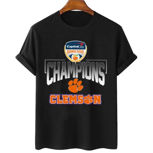 T Shirt Women 2 Clemson Tigers Capital One Orange Bowl Champions T Shirt