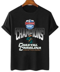 T Shirt Women 2 Coastal Carolina Chanticleers Birmingham Bowl Champions T Shirt