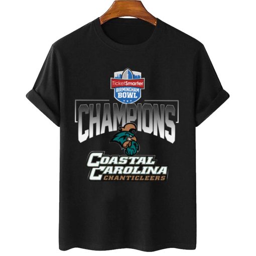 T Shirt Women 2 Coastal Carolina Chanticleers Birmingham Bowl Champions T Shirt