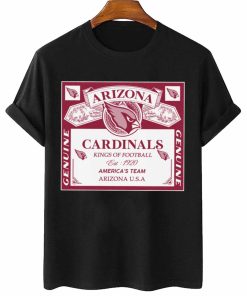 Kings Of Football Funny Budweiser Genuine Arizona Cardinals T-Shirt - Cruel  Ball