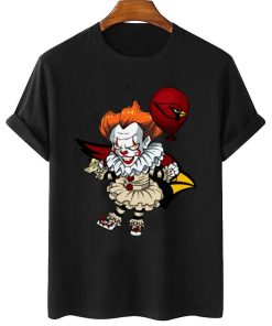 T Shirt Women 2 DSBN008 It Clown Pennywise Arizona Cardinals T Shirt