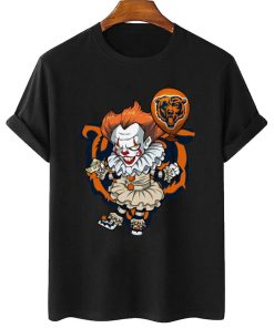 T Shirt Women 2 DSBN093 It Clown Pennywise Chicago Bears T Shirt