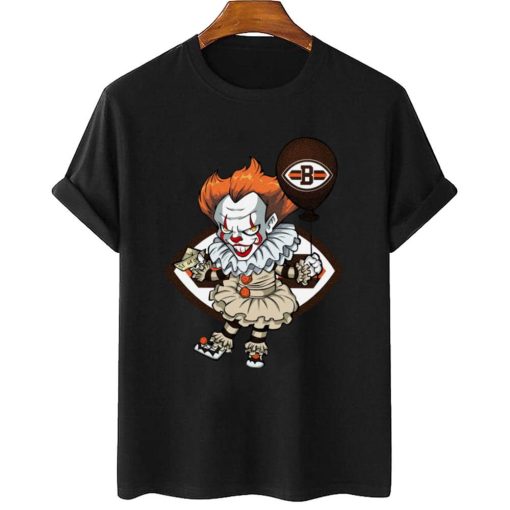 T Shirt Women 2 DSBN121 It Clown Pennywise Cleveland Browns T Shirt