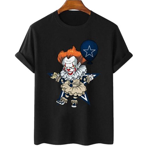 T Shirt Women 2 DSBN131 It Clown Pennywise Dallas Cowboys T Shirt