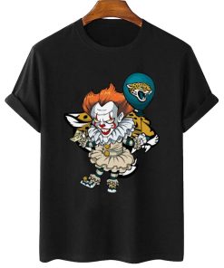 T Shirt Women 2 DSBN236 It Clown Pennywise Jacksonville Jaguars T Shirt