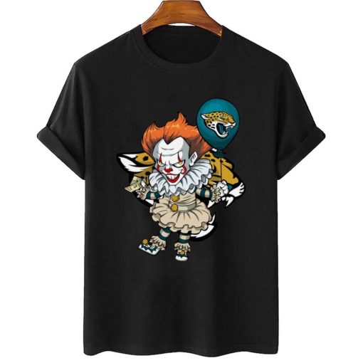 T Shirt Women 2 DSBN236 It Clown Pennywise Jacksonville Jaguars T Shirt