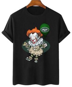 T Shirt Women 2 DSBN393 It Clown Pennywise New York Jets T Shirt