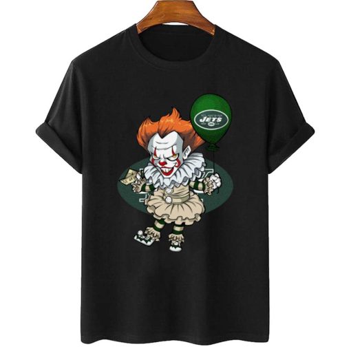 T Shirt Women 2 DSBN393 It Clown Pennywise New York Jets T Shirt