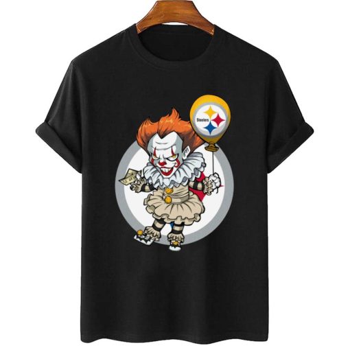 T Shirt Women 2 DSBN420 It Clown Pennywise Pittsburgh Steelers T Shirt