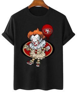 T Shirt Women 2 DSBN440 It Clown Pennywise San Francisco 49Ers T Shirt