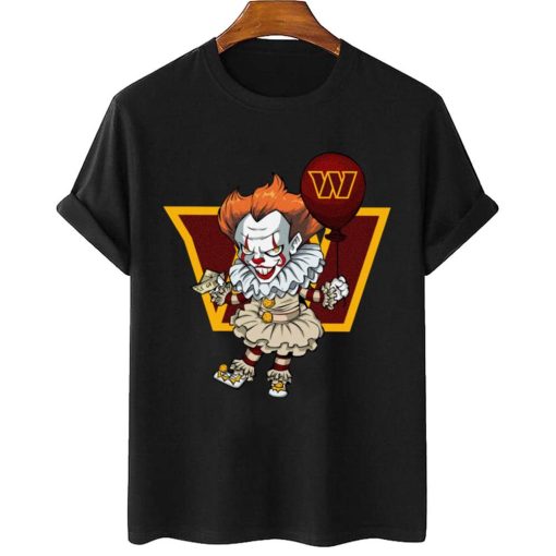 T Shirt Women 2 DSBN510 It Clown Pennywise Washington Commanders T Shirt