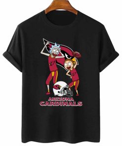 T Shirt Women 2 DSRM01 Rick And Morty Fans Play Football Arizona Cardinals