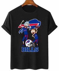 T Shirt Women 2 DSRM04 Rick And Morty Fans Play Football Buffalo Bills