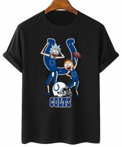 T Shirt Women 2 DSRM14 Rick And Morty Fans Play Football Indianapolis Colts