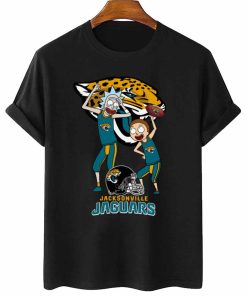 T Shirt Women 2 DSRM15 Rick And Morty Fans Play Football Jacksonville Jaguars
