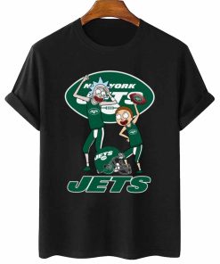 T Shirt Women 2 DSRM25 Rick And Morty Fans Play Football New York Jets