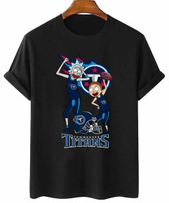T Shirt Women 2 DSRM31 Rick And Morty Fans Play Football Tennessee Titans