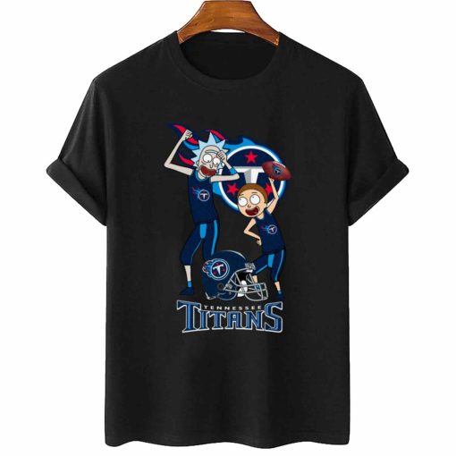 T Shirt Women 2 DSRM31 Rick And Morty Fans Play Football Tennessee Titans
