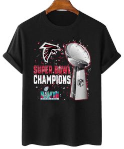 T Shirt Women 2 DSSB02 Atlanta Falcons Super Bowl LVII 2023 Champions T Shirt