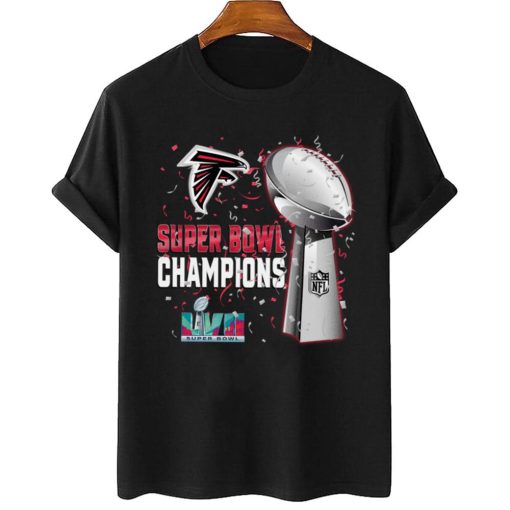 T Shirt Women 2 DSSB02 Atlanta Falcons Super Bowl LVII 2023 Champions T Shirt
