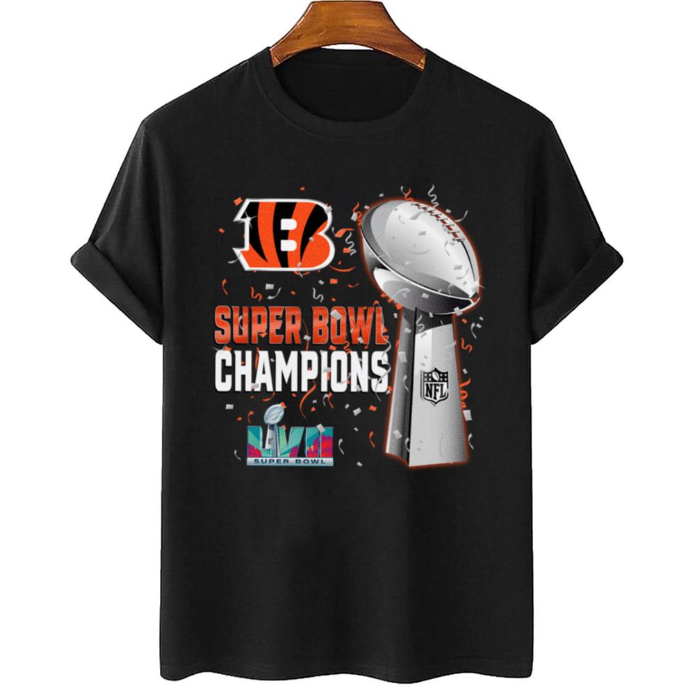Cincinnati Bengals Super Bowl LVII 2023 Champions T-Shirt Cincinnati Bengals Super Bowl LVII 2023 Champions T-Shirt
