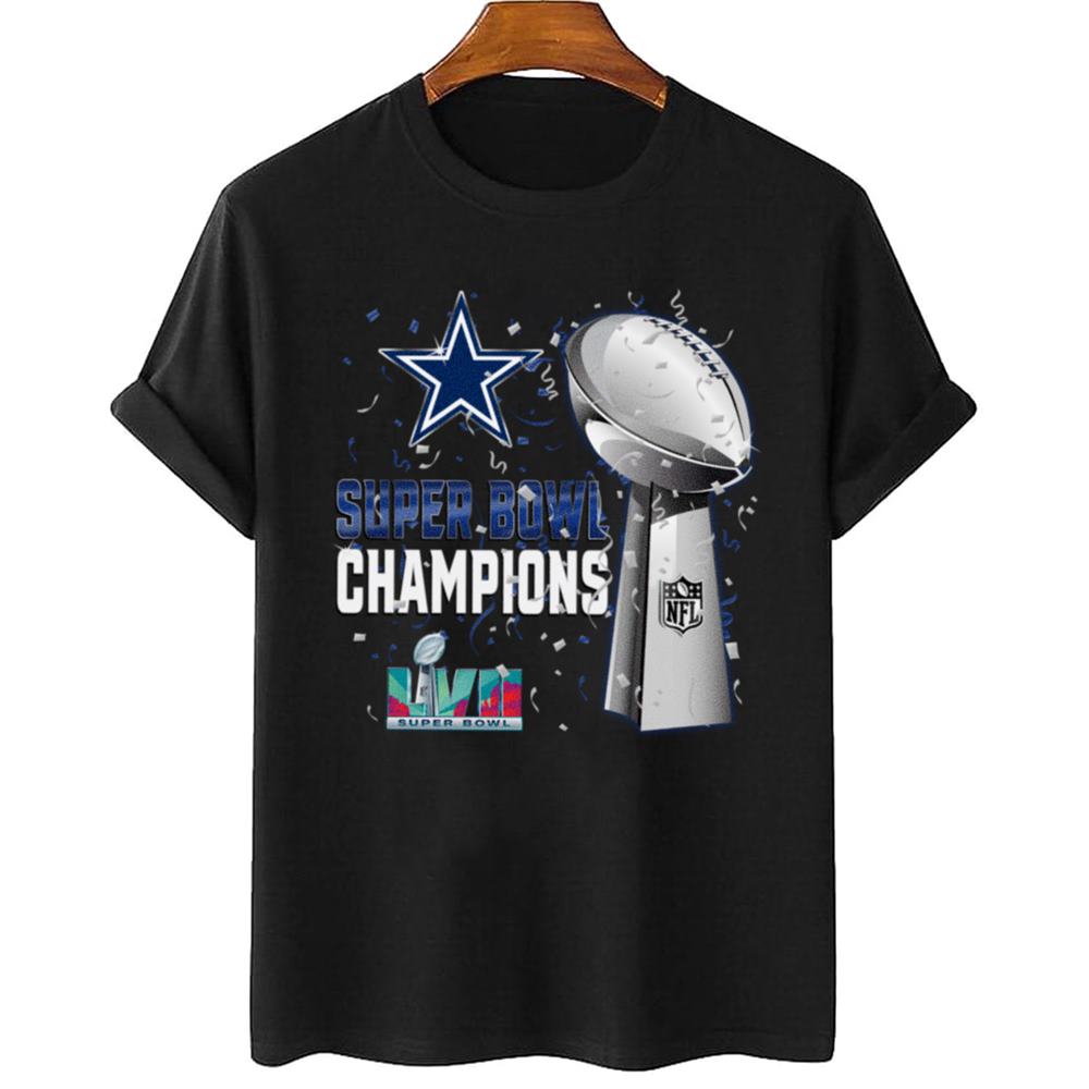 Dallas Cowboys Super Bowl LVII 2023 Champions T-Shirt