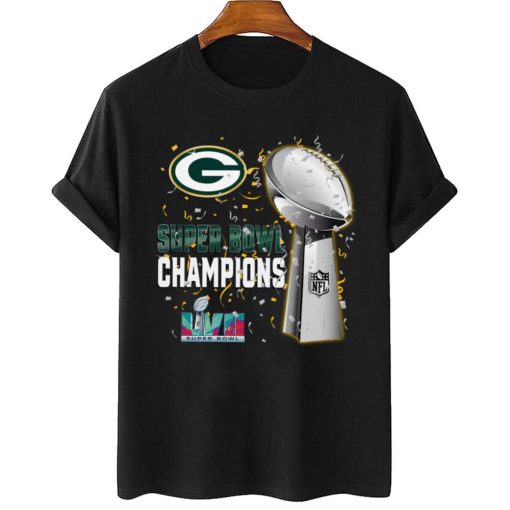 T Shirt Women 2 DSSB12 Green Bay Packers Super Bowl LVII 2023 Champions T Shirt