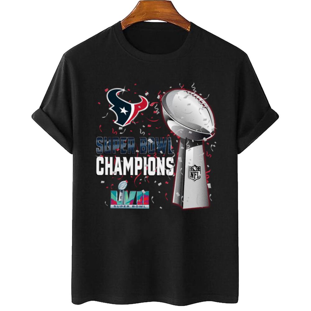 Houston Texans Super Bowl LVII 2023 Champions T-Shirt