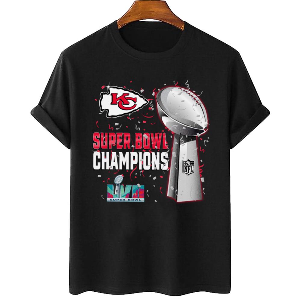Kansas City Chiefs Super Bowl LVII 2023 Champions T-Shirt