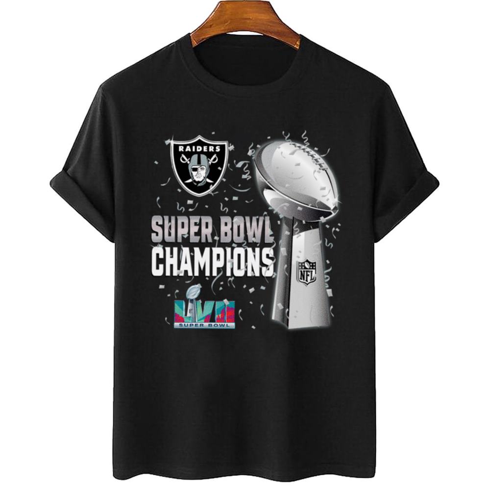 Las Vegas Raiders Super Bowl LVII 2023 Champions T-Shirt