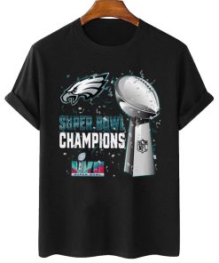 T Shirt Women 2 DSSB26 Philadelphia Eagles Super Bowl LVII 2023 Champions T Shirt